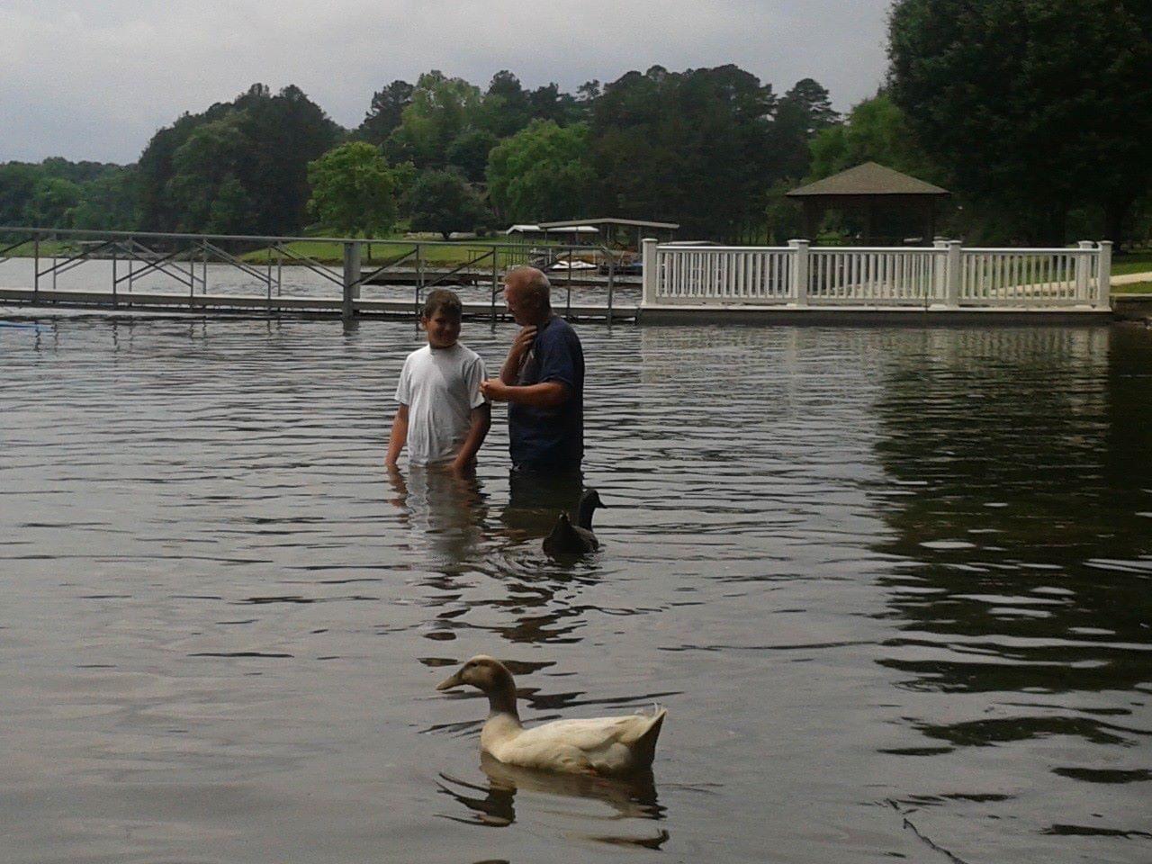 I encourage folks in Baptism   Matthew 28:16-20