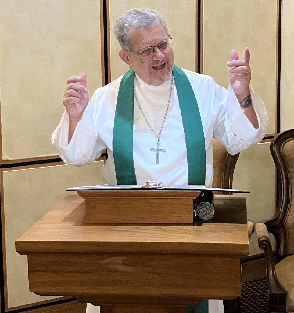 Pastor Brower enjoys teaching