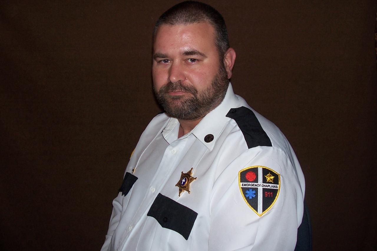 Chaplain for Lafayette County Sheriff's Office, Robert "Bull" Carmichael