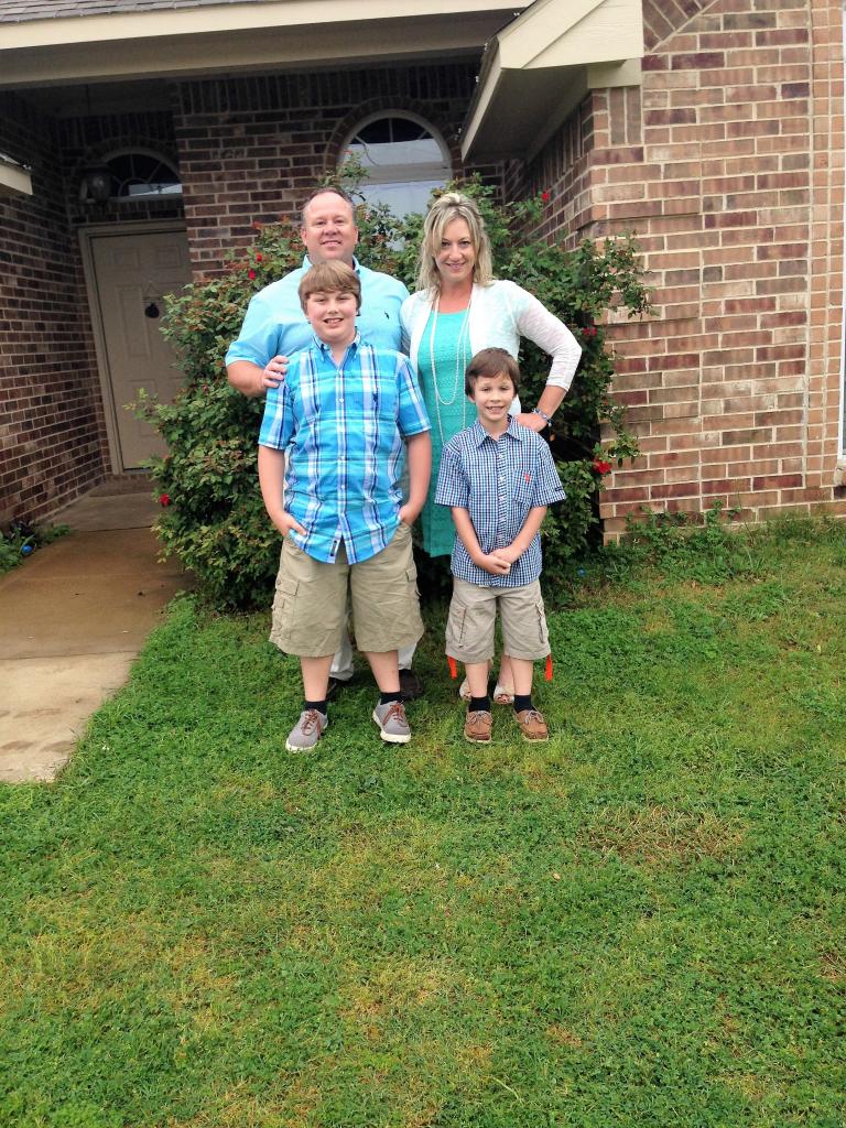 Pastor Cass and his wife Lynette and sons Samuel and David