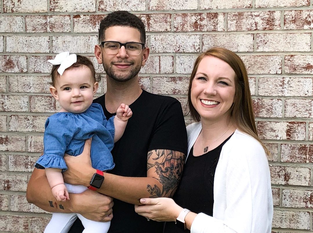 Pastors Jacob and Erin and their daughter