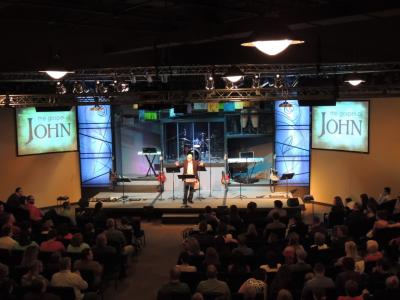 Easter Sunday Morning @ Falls Lance Preaching Easter Sunday