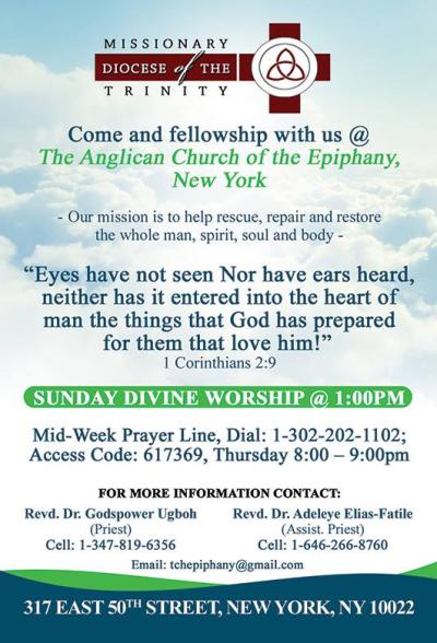 Anglican Church of the Epiphany NY 1