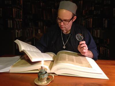 God's Word is for All Who Ask and All Who Desire It Brother Yeghian working in Codex Sinaiticus