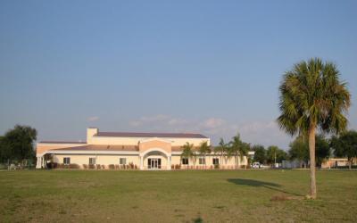 King's Way Christian Center on Kismet approaching from Del Prado King's Way Christian Center Side View