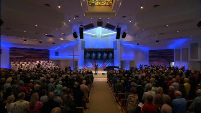 There is a traditional and a contemporary service at Shepherd's Grove. The traditional is filmed for Hour of Power with Bobby Schuller and the contemporary is live streamed. 