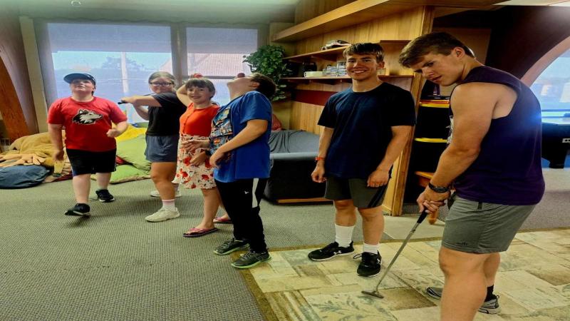 Youth game nights can get competitive but are lots of fun!