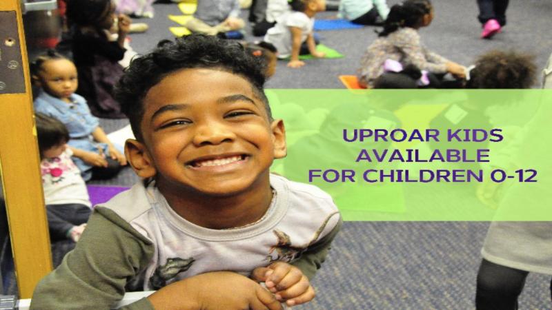 At Uproar Kids, we believe that every child is designed by God to be a leader, to be someone who makes a difference in the world by having an influence over the lives of others. Our goal each and every weekend is to help ensure that your child develops into that leader.  Visit www.uproarchurch.org for more information!